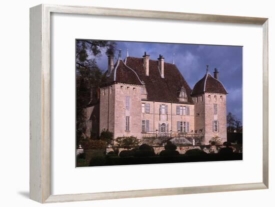 France, Rhône-Alpes, Filain Castle-null-Framed Giclee Print