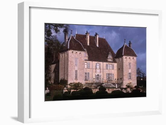 France, Rhône-Alpes, Filain Castle-null-Framed Giclee Print