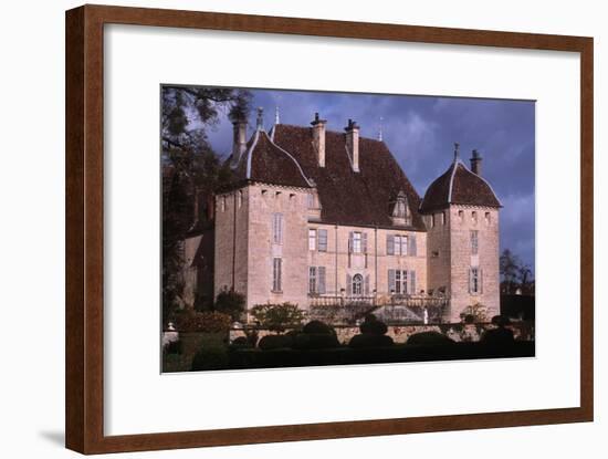 France, Rhône-Alpes, Filain Castle-null-Framed Giclee Print