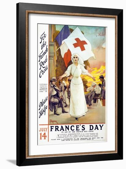 France's Day, 1915-null-Framed Giclee Print