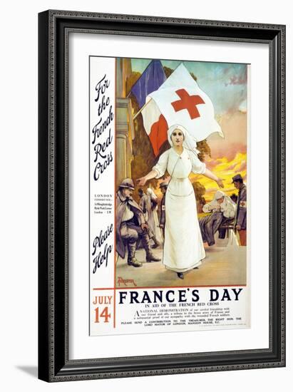 France's Day, 1915-null-Framed Giclee Print