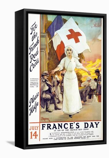 France's Day, 1915-null-Framed Premier Image Canvas