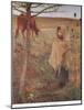 France, Small; Girl; Fauvette; Cow; Rural; Poor; Clothing-Jules Bastien-Lepage-Mounted Giclee Print