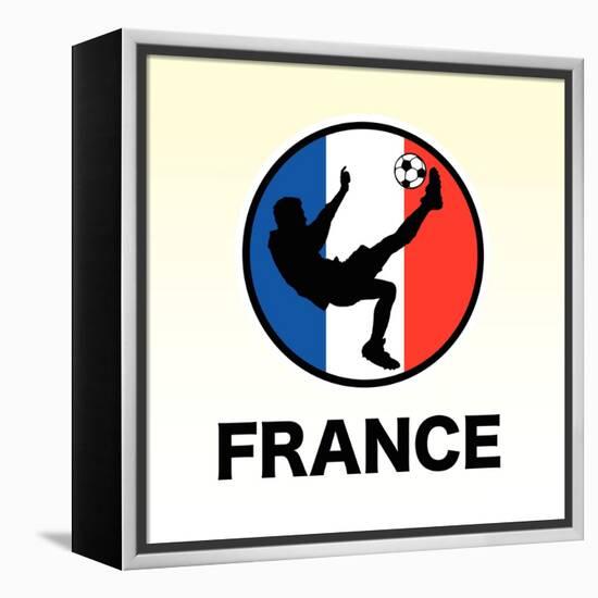 France Soccer-null-Framed Premier Image Canvas