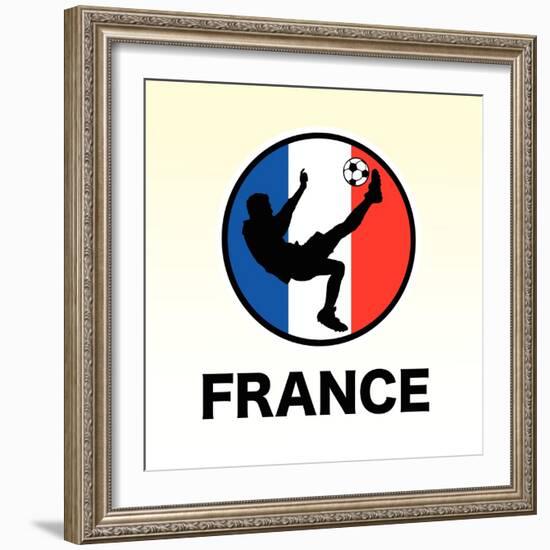 France Soccer-null-Framed Giclee Print