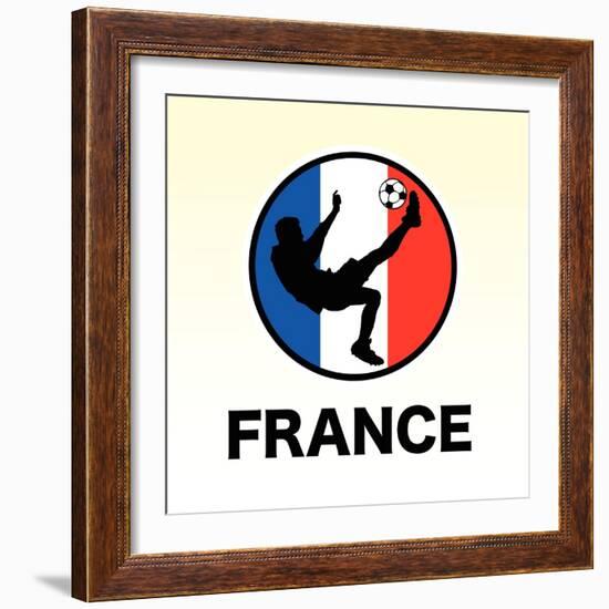 France Soccer-null-Framed Giclee Print
