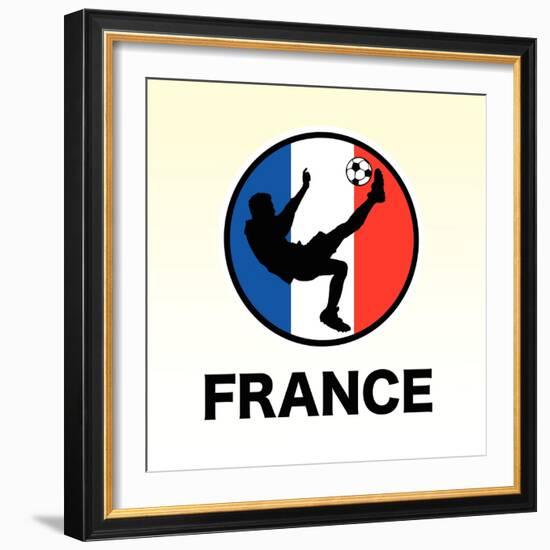 France Soccer-null-Framed Giclee Print