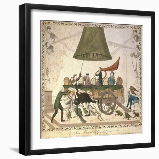 France, the Musical Jury of the Opera-null-Framed Giclee Print