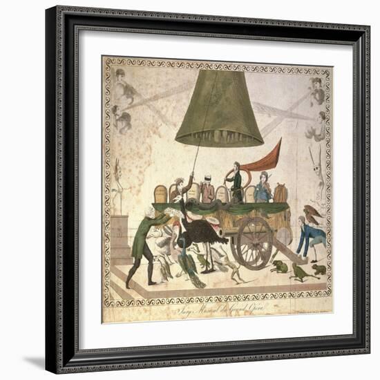 France, the Musical Jury of the Opera-null-Framed Giclee Print