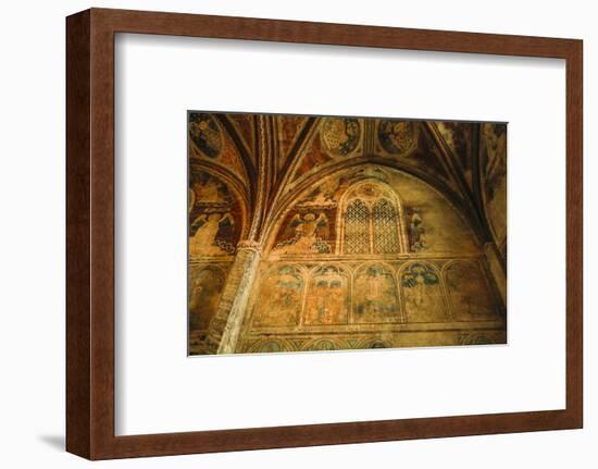 France, Toulouse. Church of the Jacobins side chapel.-Hollice Looney-Framed Photographic Print