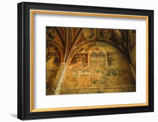 France, Toulouse. Church of the Jacobins side chapel.-Hollice Looney-Framed Photographic Print