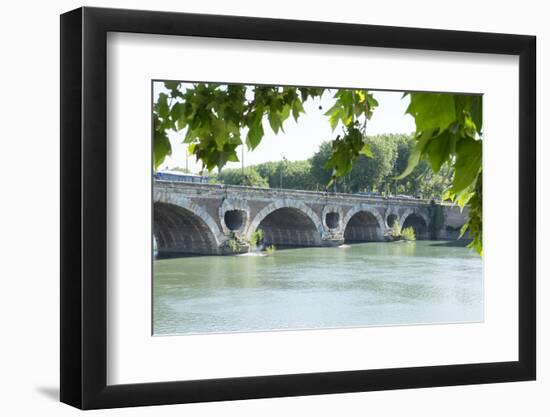 France, Toulouse, Pont Neuf Bridge over the Garonne River-Emily Wilson-Framed Photographic Print