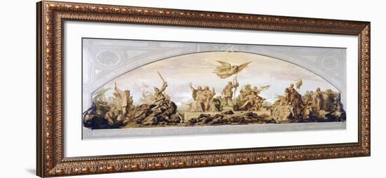 France under the Capetiens, Valois and the Bourbons, 1856-Henri Lehmann-Framed Giclee Print