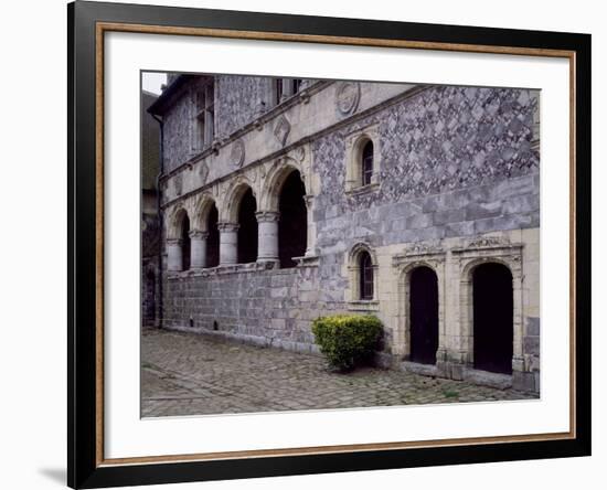 France, Varengeville-Sur-Mer, Chateau De Ango or Manoir D'Ango, Renaissance Wing-null-Framed Giclee Print