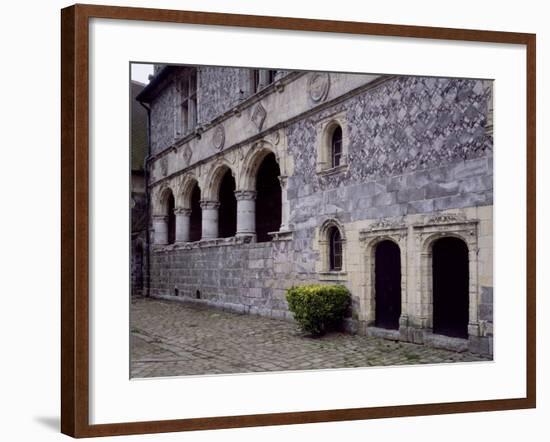 France, Varengeville-Sur-Mer, Chateau De Ango or Manoir D'Ango, Renaissance Wing-null-Framed Giclee Print