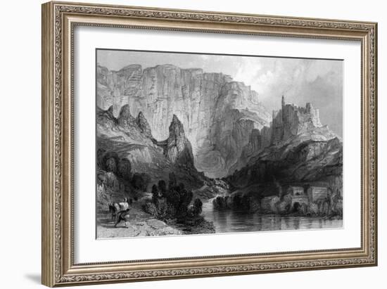 France Vaucluse-Thomas Allom-Framed Art Print