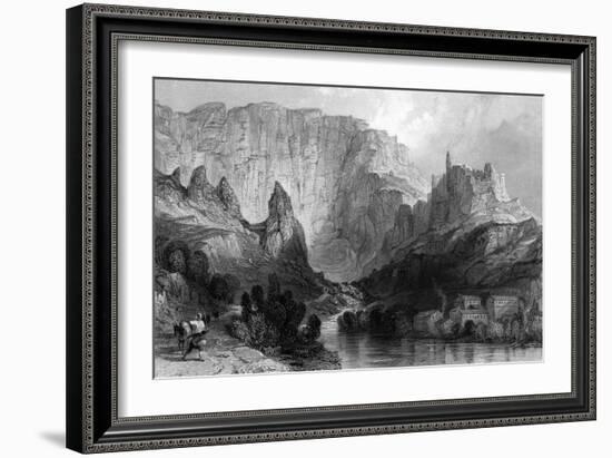 France Vaucluse-Thomas Allom-Framed Art Print