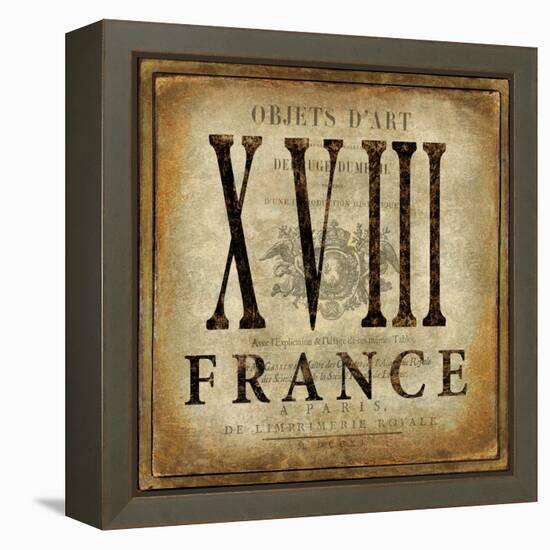 France-Oliver Jeffries-Framed Stretched Canvas