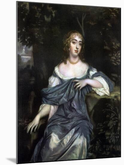 Frances Brooke, Lady Whitmore, Late 17th Century-Peter Lely-Mounted Giclee Print