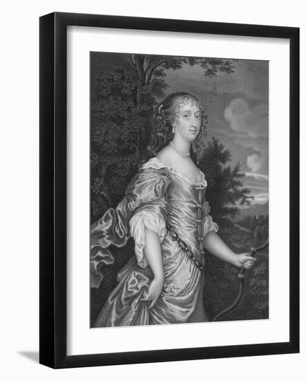 Frances, Duchess of Richmond-Sir Peter Lely-Framed Giclee Print
