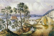 Staten Island and the Narrows from Fort Hamilton, N.Y., C.1861-Frances Flora Bond Palmer-Giclee Print