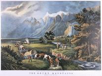 The Rocky Mountains, C1834-C1876-Frances Flora Bond Palmer-Giclee Print