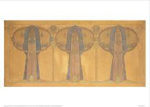 Design For a Decorative Frieze of Figures-Frances MacNair-Art Print