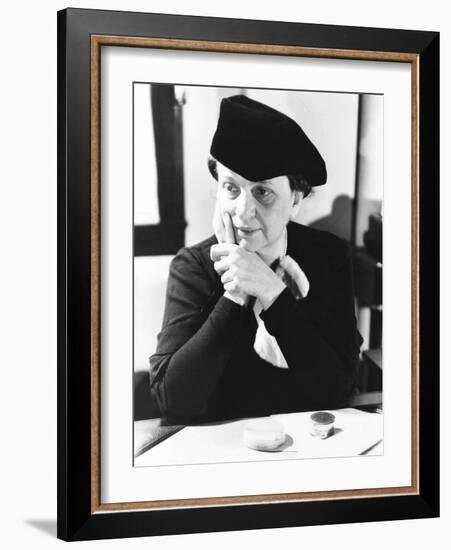 Frances Perkins, Secretary of Labor During the Franklin Roosevelt Administration-null-Framed Photo