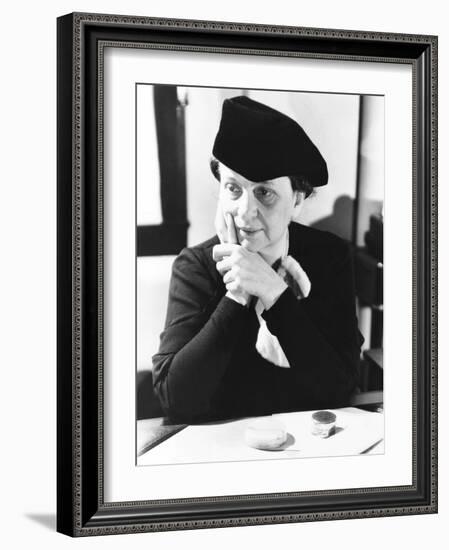 Frances Perkins, Secretary of Labor During the Franklin Roosevelt Administration-null-Framed Photo