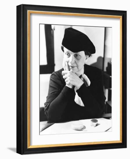 Frances Perkins, Secretary of Labor During the Franklin Roosevelt Administration-null-Framed Photo