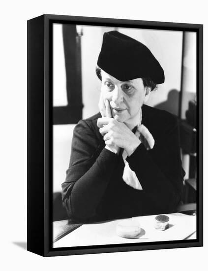 Frances Perkins, Secretary of Labor During the Franklin Roosevelt Administration-null-Framed Stretched Canvas