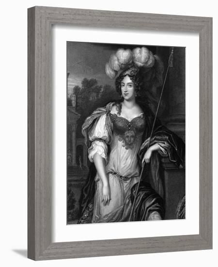 Frances Richmond Minerva-Sir Peter Lely-Framed Art Print