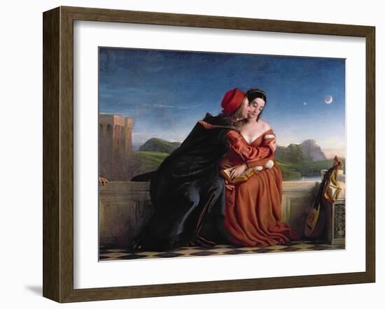 Francesca Da Rimini, Exh. 1837-William Dyce-Framed Giclee Print