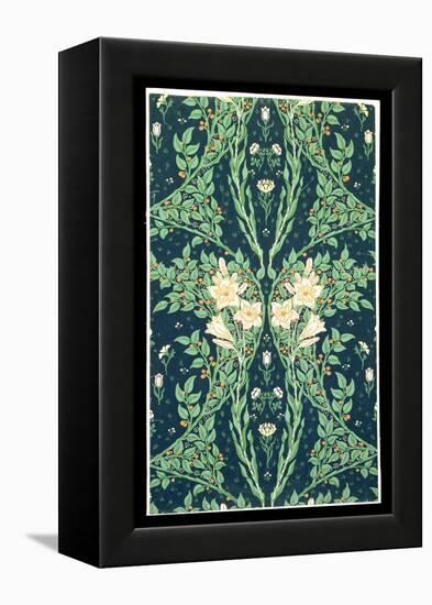 Francesca Wallpaper Design-Walter Crane-Framed Premier Image Canvas