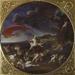 Diana with Nine Nymphs and Actaeon, 1625-1630-Francesco Albani-Giclee Print