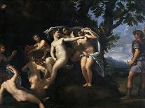 Diana with Nine Nymphs and Actaeon, 1625-1630-Francesco Albani-Giclee Print