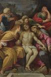 Lamentation of Christ with St John, Mary Magdalene, Mary-Salomé, Joseph of Arimathea and the Virgin-Francesco Albani-Giclee Print