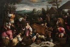 September "Libra" Italian School-Francesco Bassano the younger-Premier Image Canvas