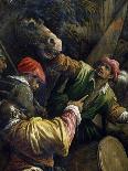 Venetians Capturing Padua in 1405 at Francesco, Carrara, in 1405-Francesco Bassano-Framed Giclee Print