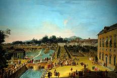 The Palace of Aranjuez, 1756-Francesco Battaglioli-Giclee Print