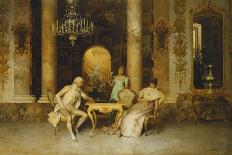 Emperor Charles VI Giving Audience to Venetian Ambassadors-Francesco Beda-Framed Giclee Print