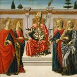 Tobias and the Three Angels-Francesco Botticini-Framed Premier Image Canvas