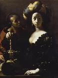 Judith with Head of Holofernes, 1630-1635-Francesco Cairo-Laminated Giclee Print