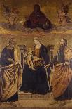 Madonna Enthroned with Child, St Peter and St Paul-Francesco Cicino Da Caiazzo-Giclee Print