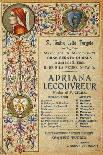 Libretto of a French Screen Adaptation of the Opera Adriana Lecouvreur-Francesco Cilea-Giclee Print