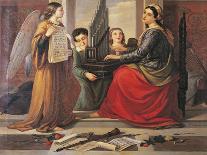 St Cecilia-Francesco Cogorno-Framed Giclee Print