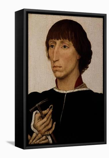 Francesco d'Este, c.1460-Rogier van der Weyden-Framed Premier Image Canvas