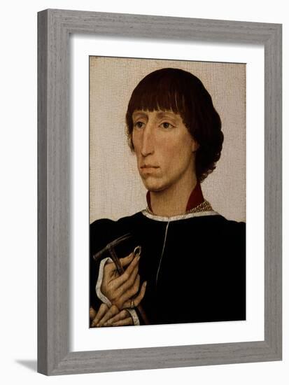 Francesco d'Este, c.1460-Rogier van der Weyden-Framed Giclee Print