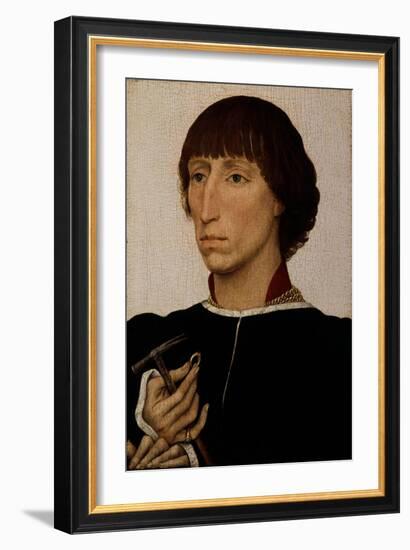 Francesco d'Este, c.1460-Rogier van der Weyden-Framed Giclee Print