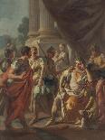 Alexander Condemning False Praise, 1760-9-Francesco de Mura-Giclee Print